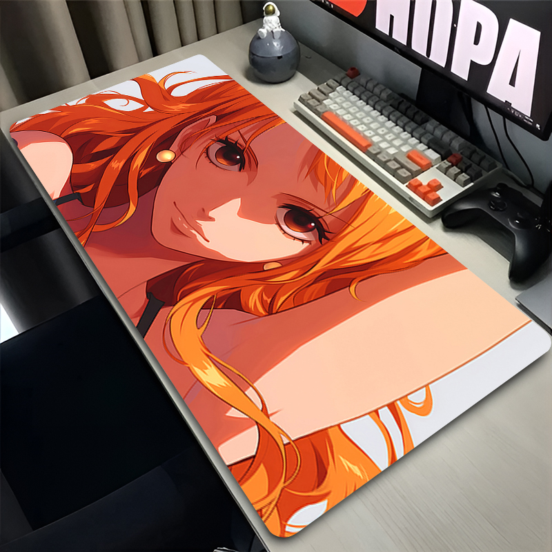 Laptop Accessories For Gaming - kawaii Mouse Pad one piece Nami