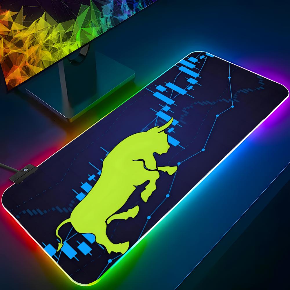 Laptop Accessories Market - Market Bull Mouse Pad RGB Backlit