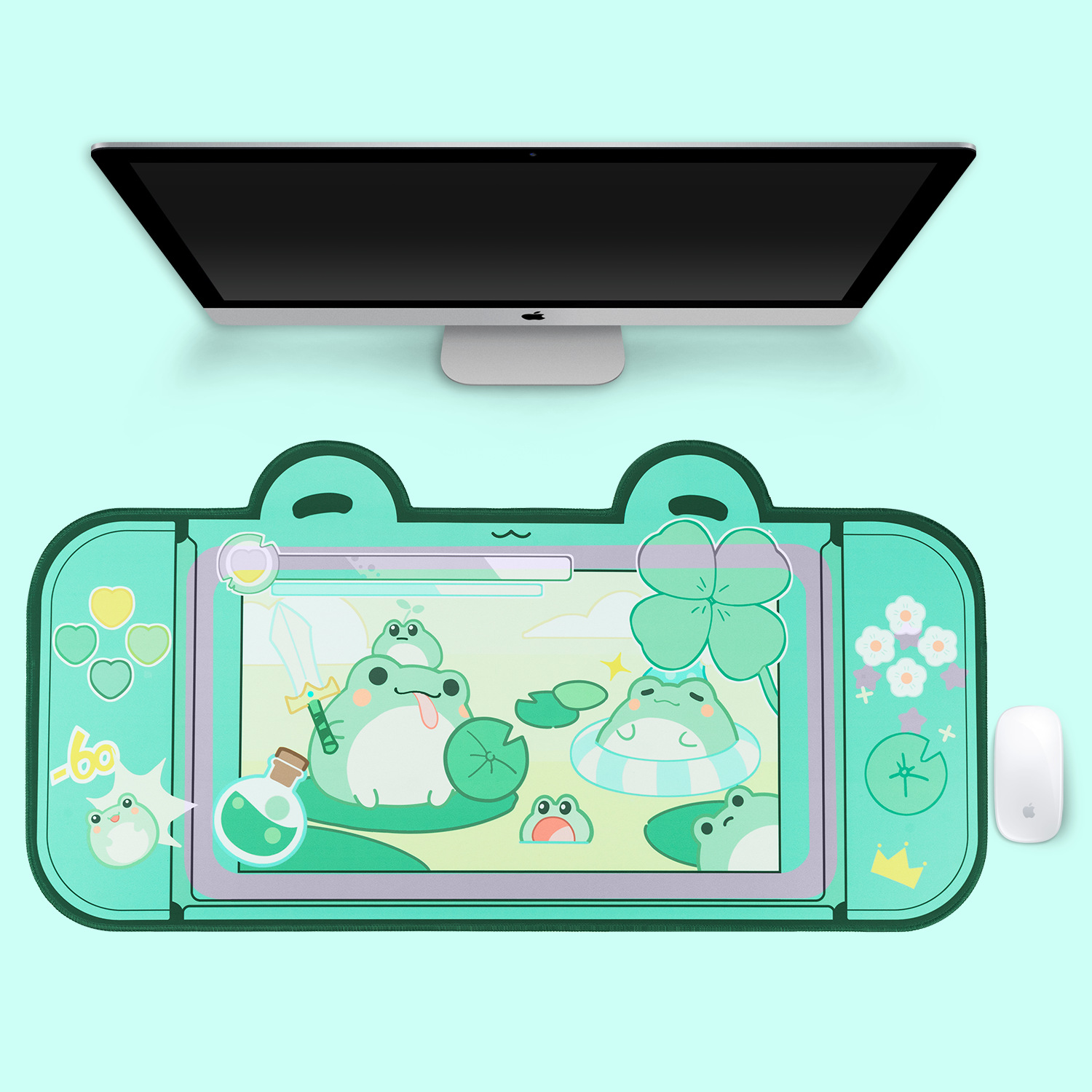Laptop Accessories For Gaming - Lớn Kawaii Miếng Lót Chuột Chơi
