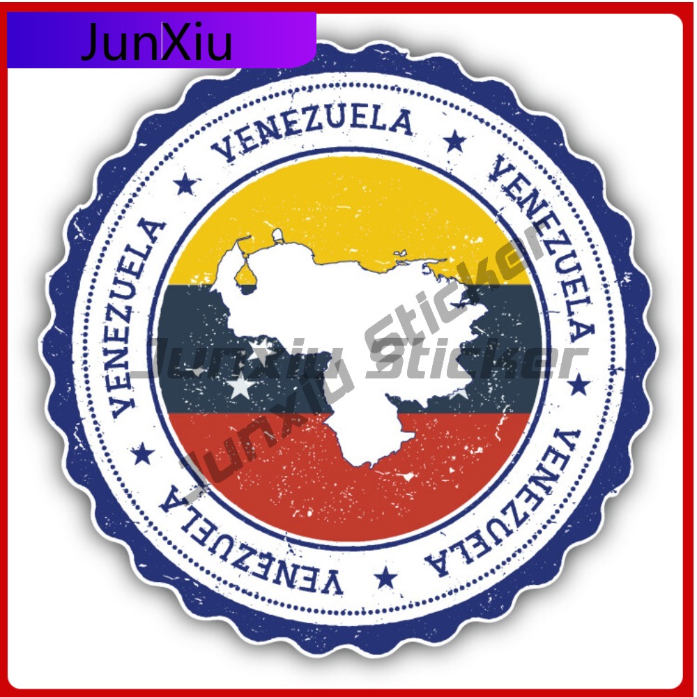 Laptop Accessories World - Venezuela Map Grunge World Flag Stamp