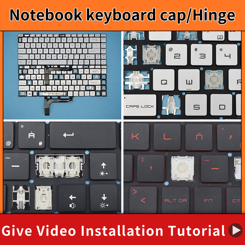 Laptop Accessories Msi - Replacement Key Cap Hinge For MSI