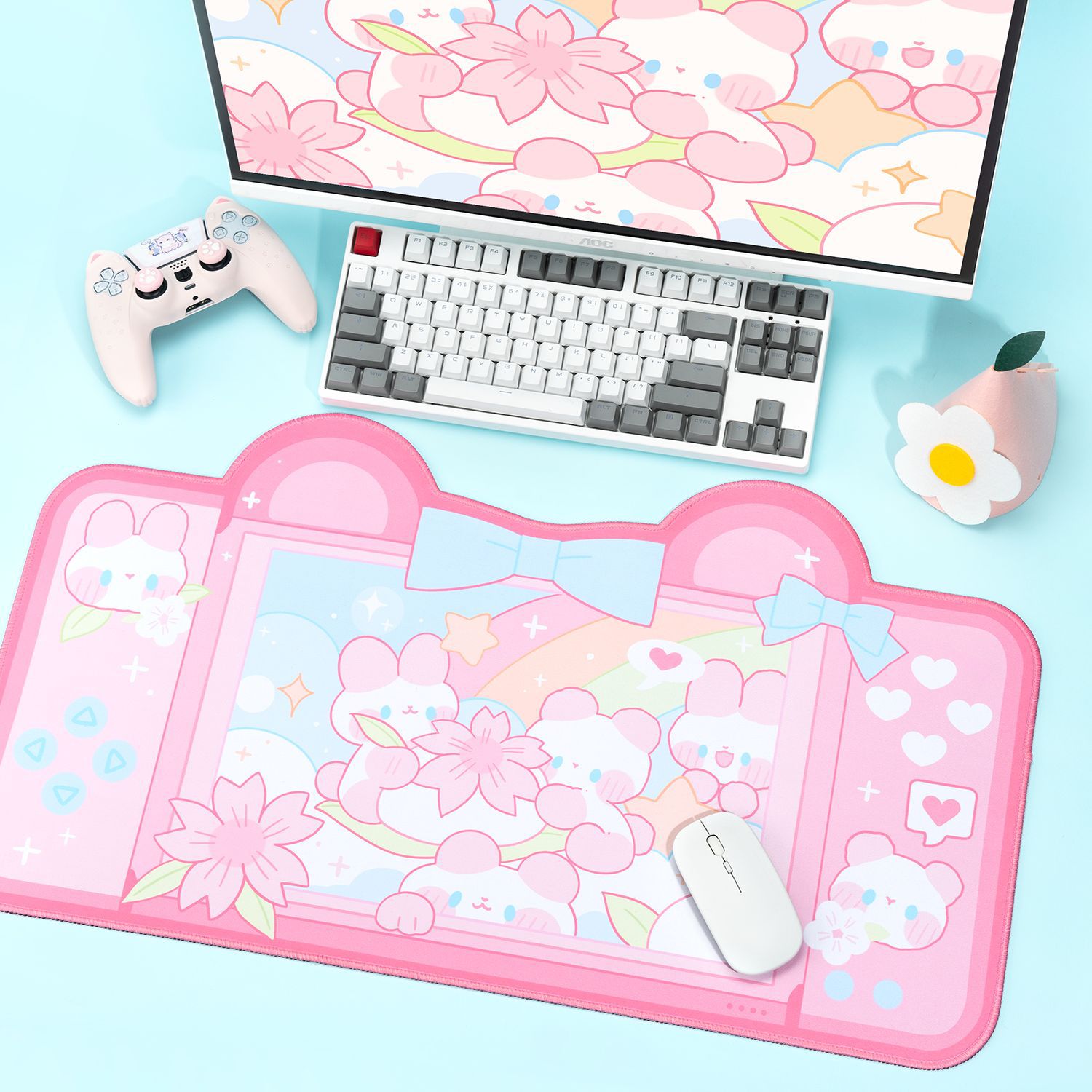Lớn Kawaii Miếng Lót Chuột Chơ - đánh giá và giá Laptop Accessories For Gaming