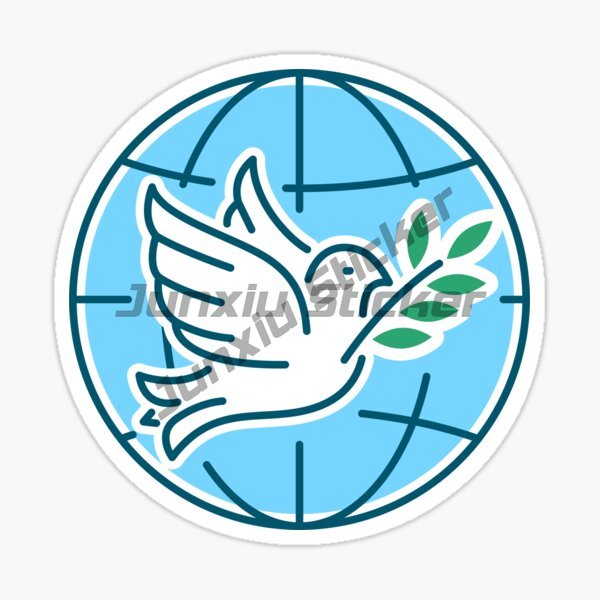 AN IDEA WORLD PEACE Sticker Mo - đánh giá và giá Laptop Accessories World